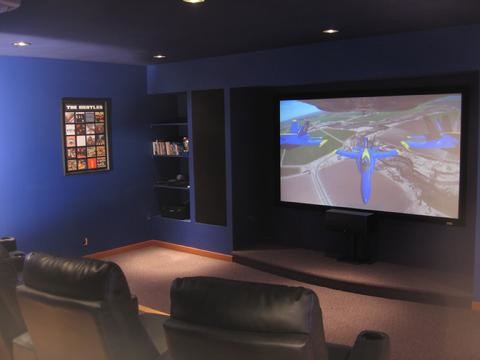 Blue Home Theater