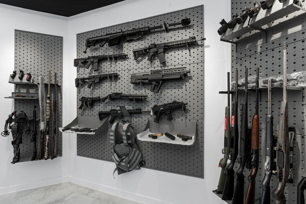 Custom Cigar and Gun Room