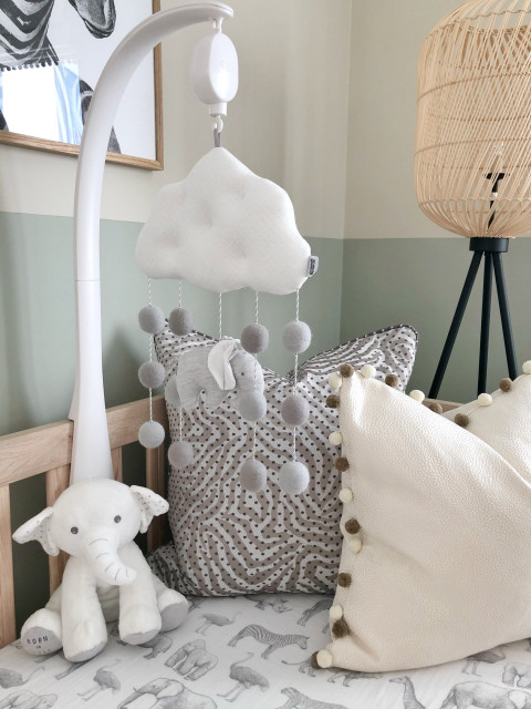 Safari Chic Nursery modern-kids