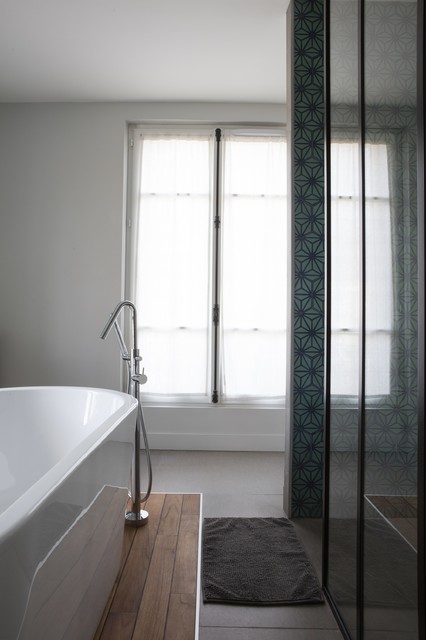 Meuli&egrave;re eclectic-bathroom