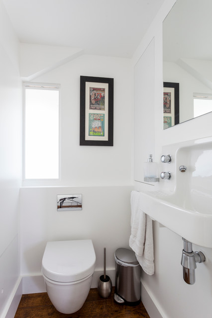 Clerkenwell Flat trendy-lille-badevaerelse