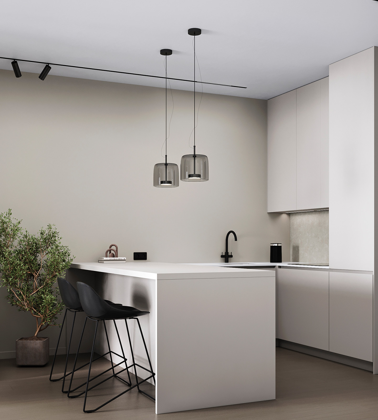 Современный интерьер квартиры на Финском заливе