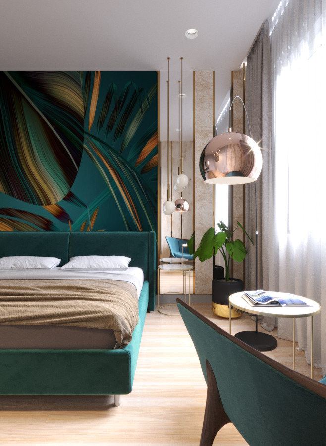 Спальня в современном стиле