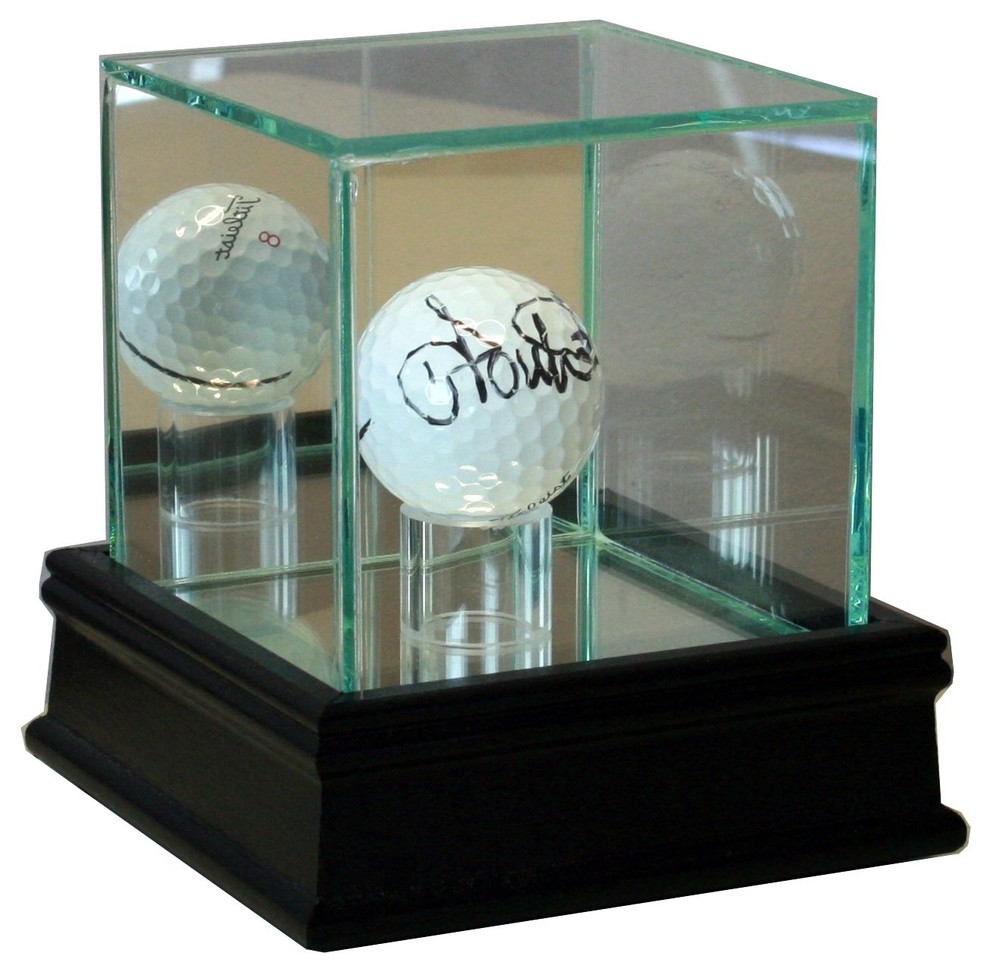 Golf Ball Display Case Traditional Decorative Objects And Figurines