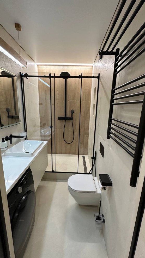 Микробетон в санузле