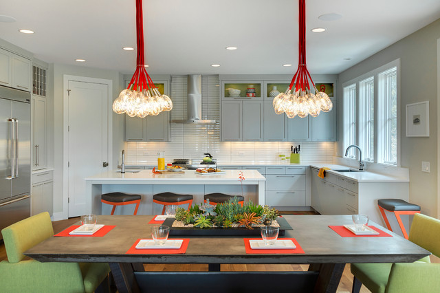 Parkside Modern transitional-kitchen