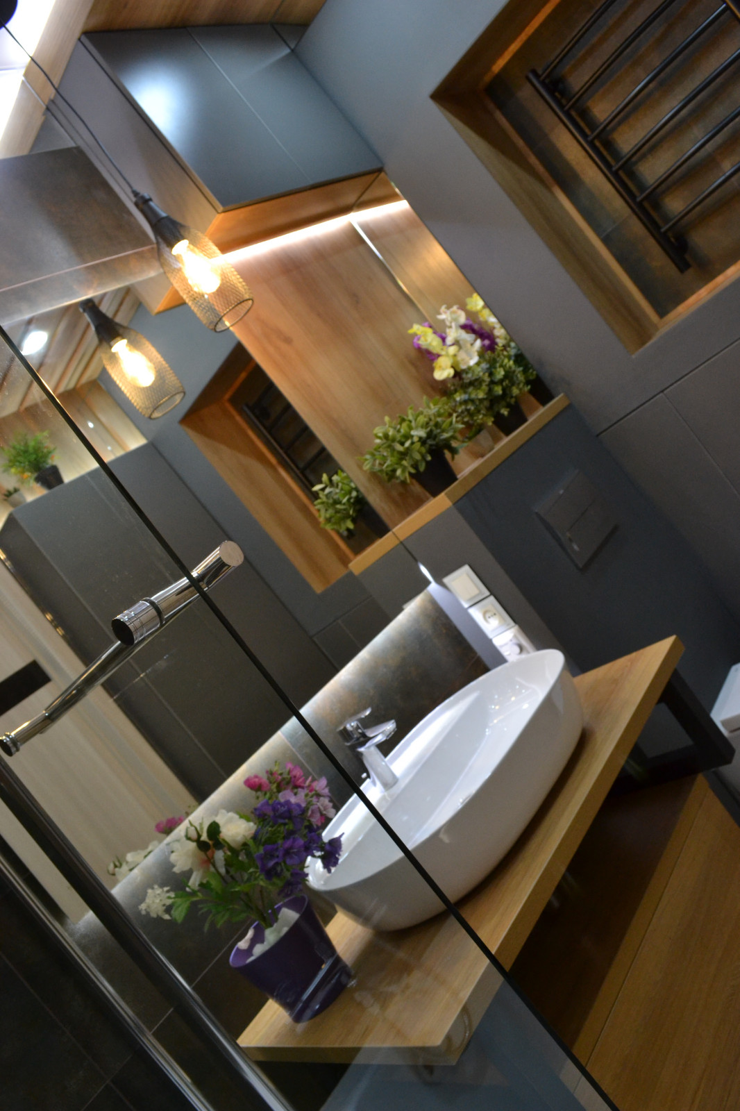 Ванная лофт