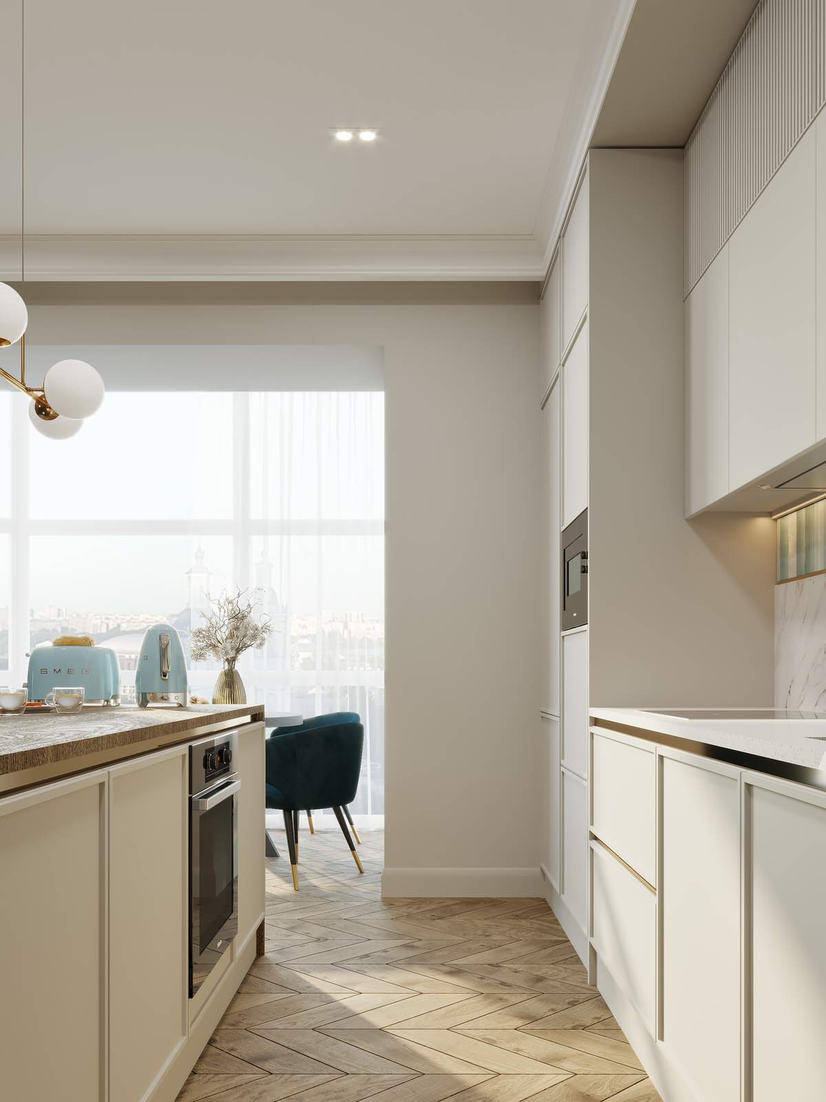 Квартира в центре с видом на водохранилище