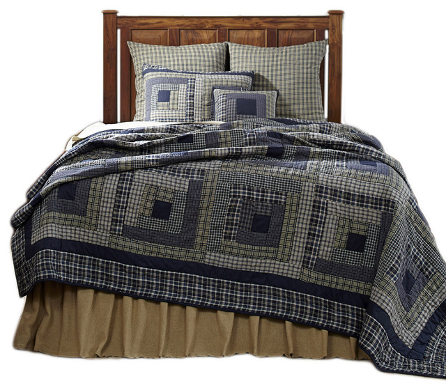 Columbus King Quilt, 95"x105" - Farmhouse - Quilts And ...