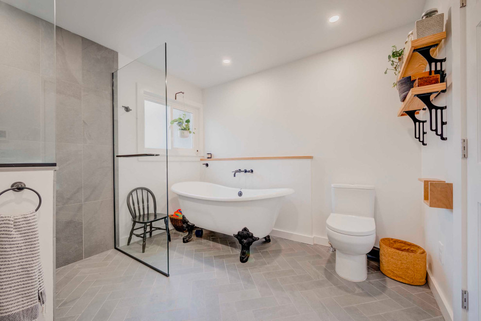 Industrial Bathroom Remodel - Shelburne Falls, MA