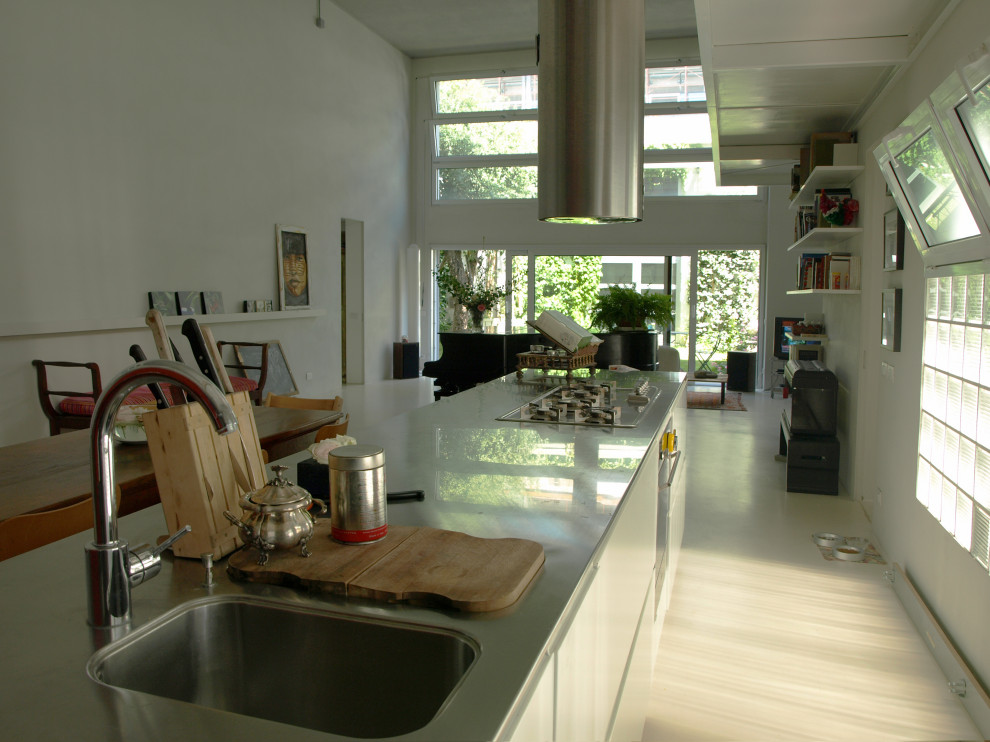 Loft con giardino