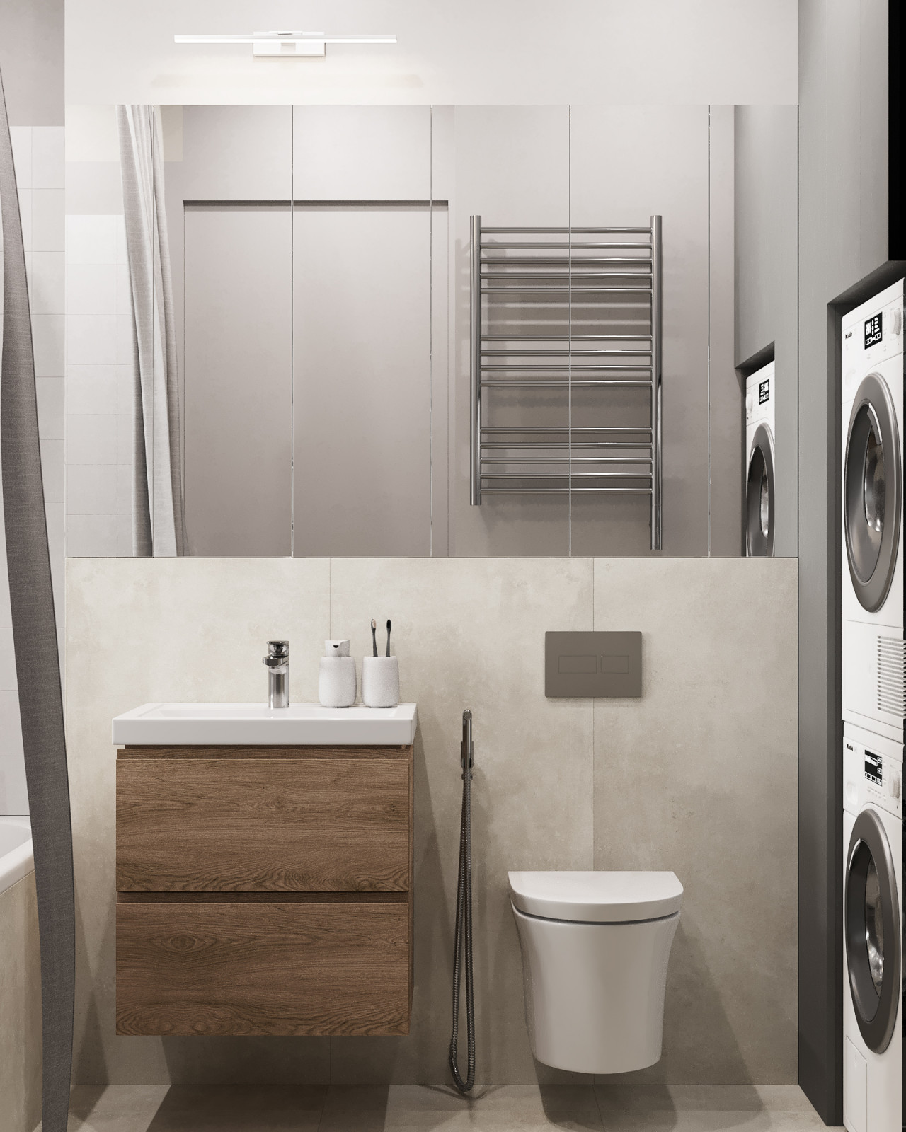 Интерьер однокомнатной квартиры под сдачу