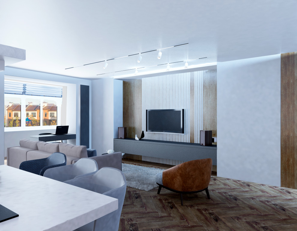 Четырехкомнатная квартира для молодой семьи