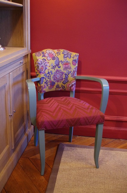 Fauteuil Bridge eclectic-living-room
