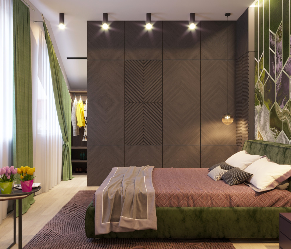 Спальня в коттедже