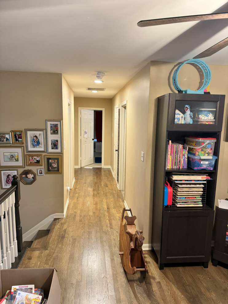 New hardwood flooring