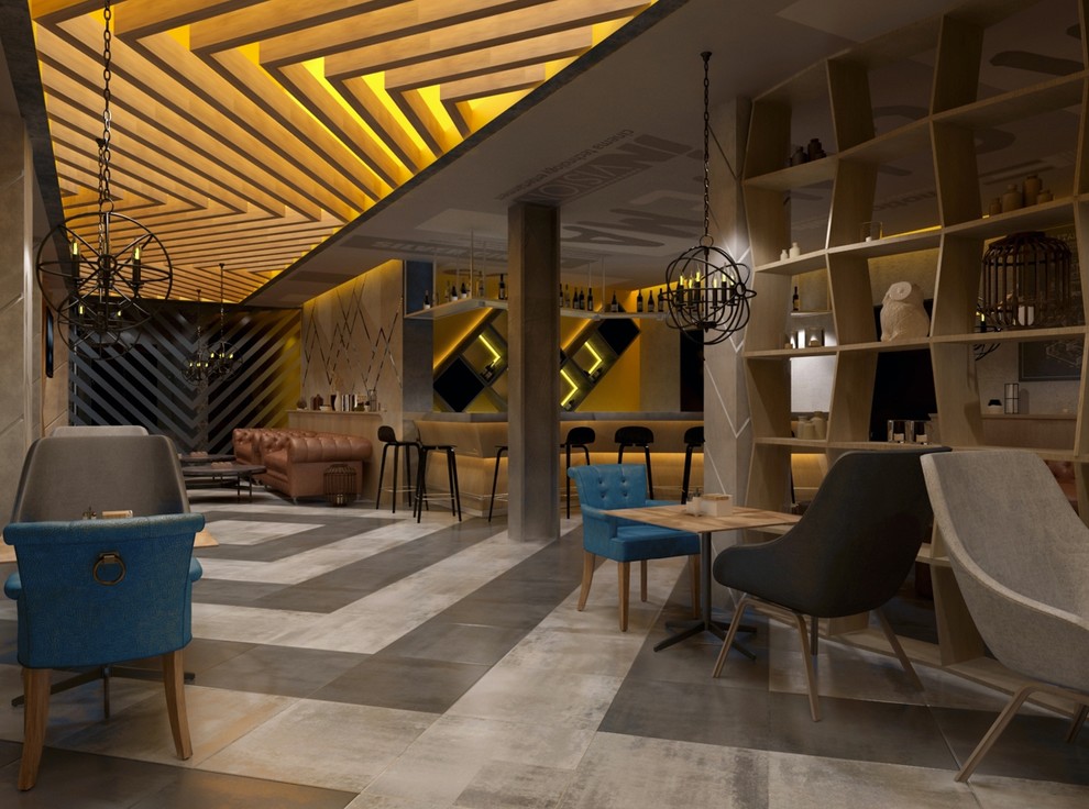 Дизайн-проект интерьера кинотеатра "Silver"