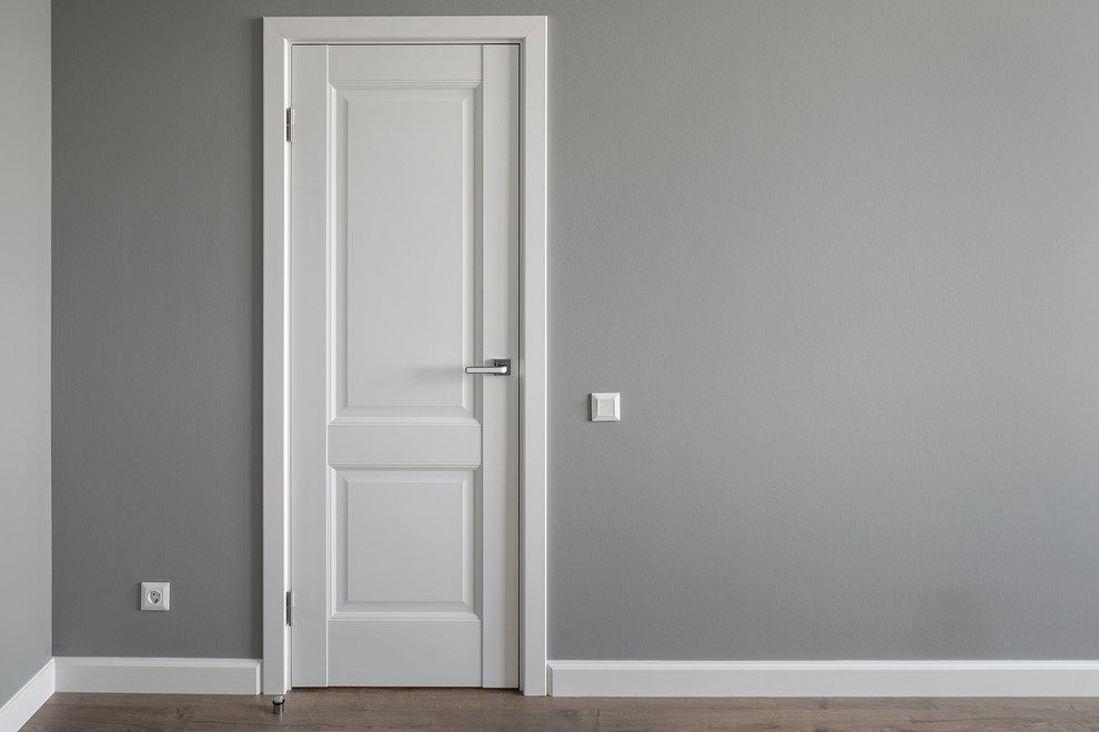 Спальня в стиле современная классика в ЖК "Time" у Московского