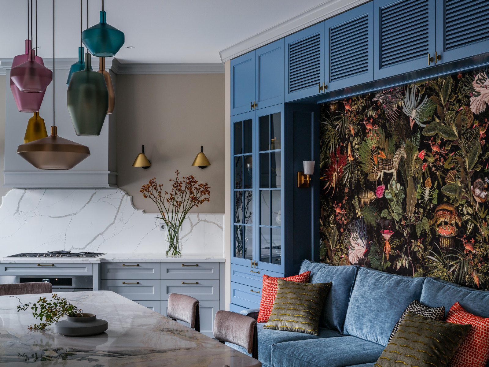 Дом с зелёной гостиной