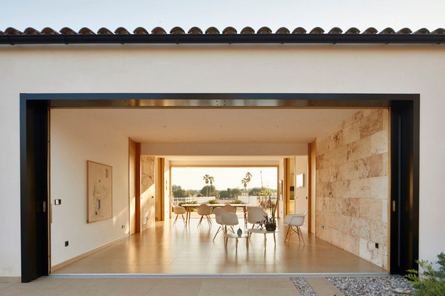 CASA ABIERTA contemporaneo-facciata