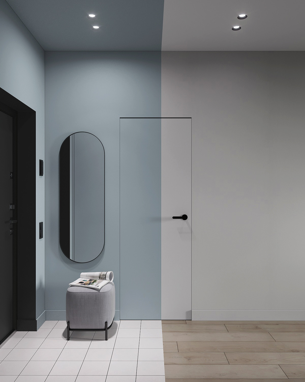 Простые формы в однушке 35 м2