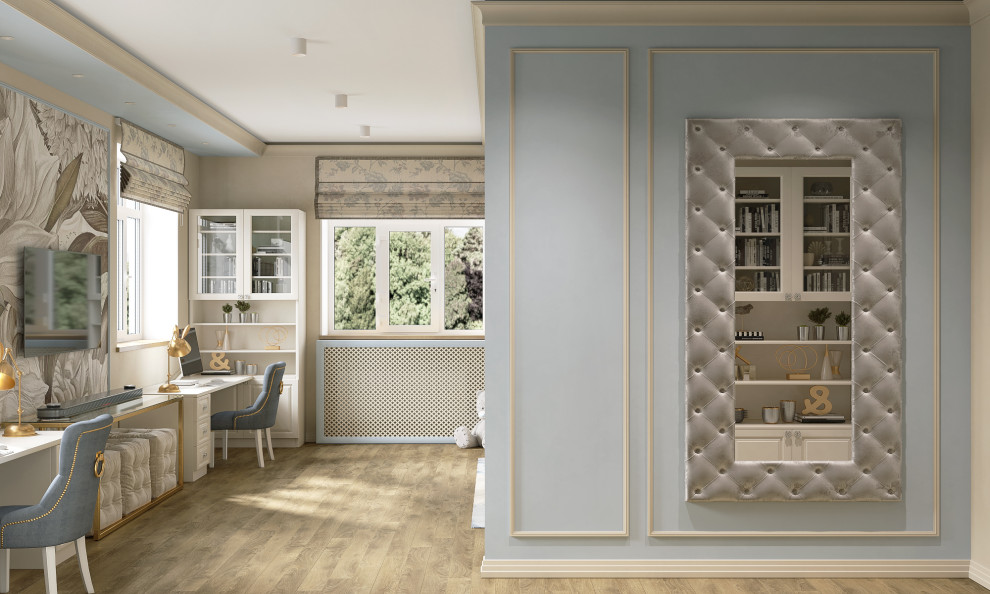 Проект детской комнаты в частном доме