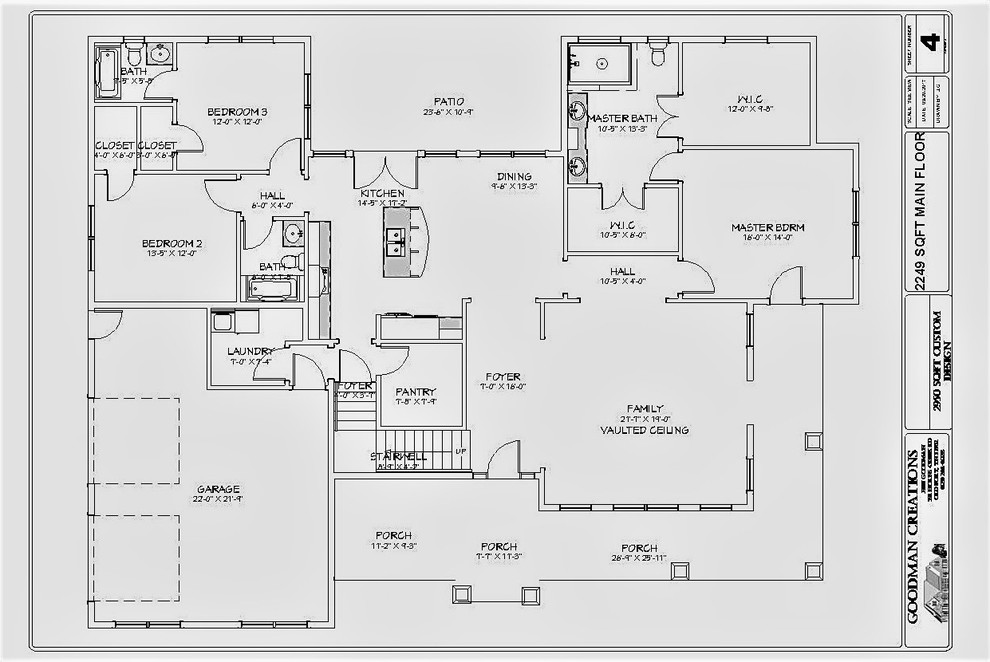 2950 SQFT CRAFTSMAN
