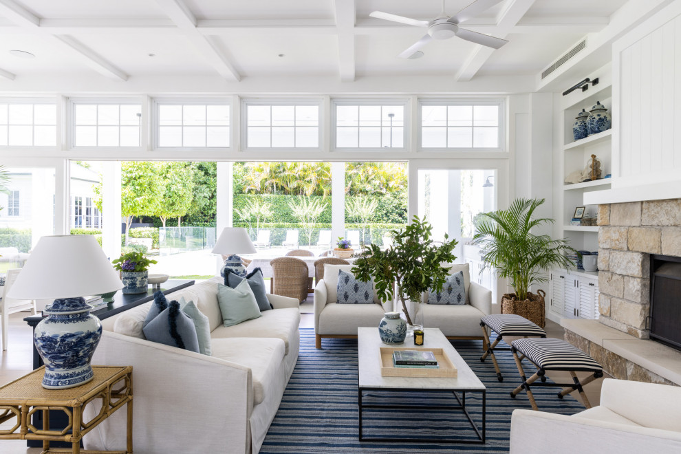 Newport Residence - Beach Style - Living Room - Sydney - by Stritt ...