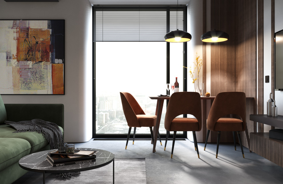 Студия в современном стиле