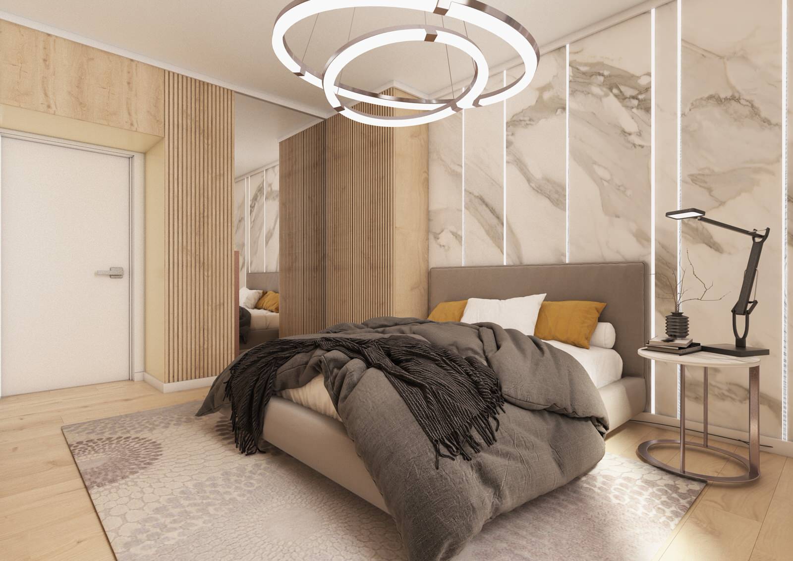 Дизайн квартиры, жк Вудленд Таун