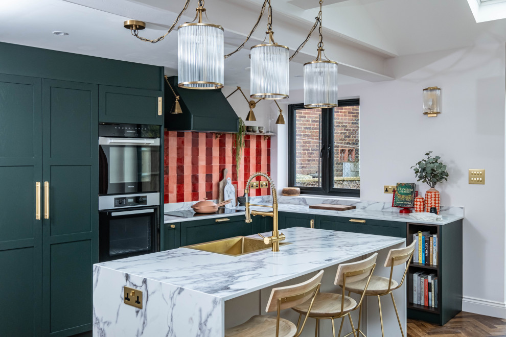 Claygate Family Home Full Renovation - Transitional - Kitchen - Surrey ...