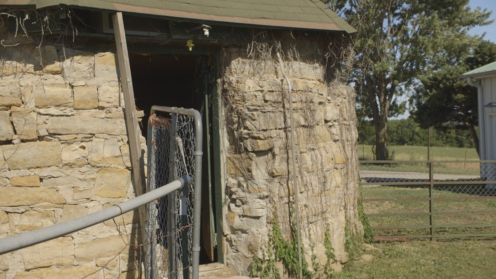 A stone house sheep shed turned tiny home