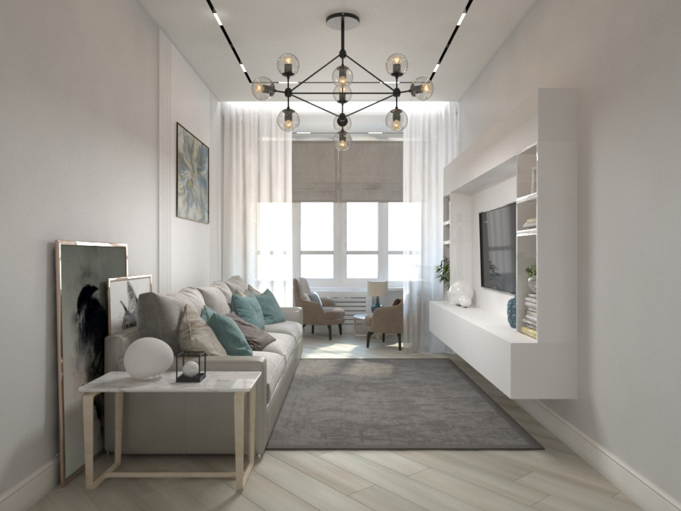 Интерьер квартиры 54 кв.м. ЖК «Черноморский» в г.Геленджик