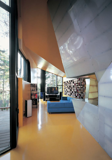 Casa Levene modern-vardagsrum
