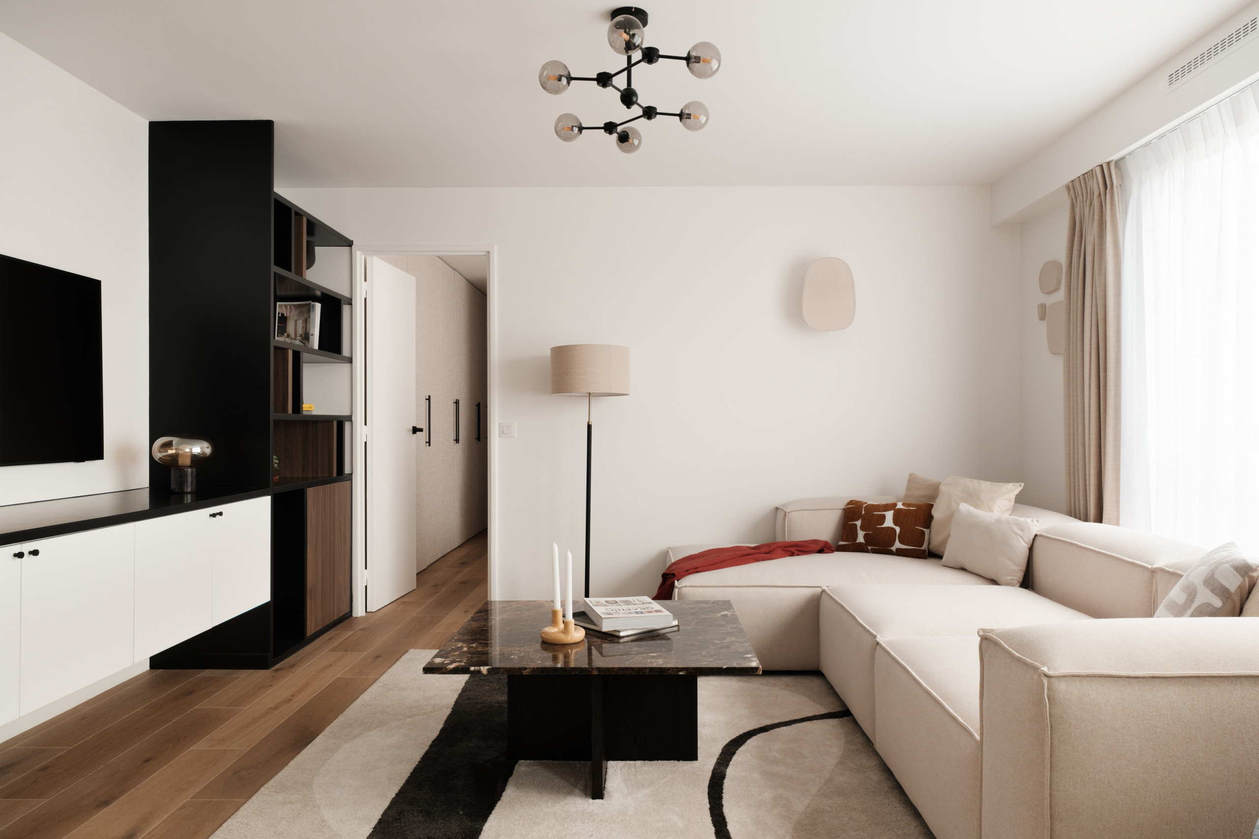 Vaugirard - Rénovation d'un pied à terre parisien en plein coeur du 15e arr.