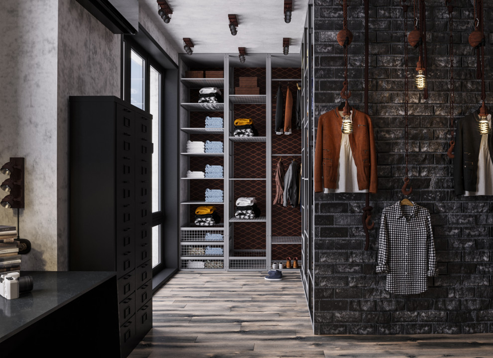 ЖК "Мосфильмовская". Дизайн-проект в стиле Loft