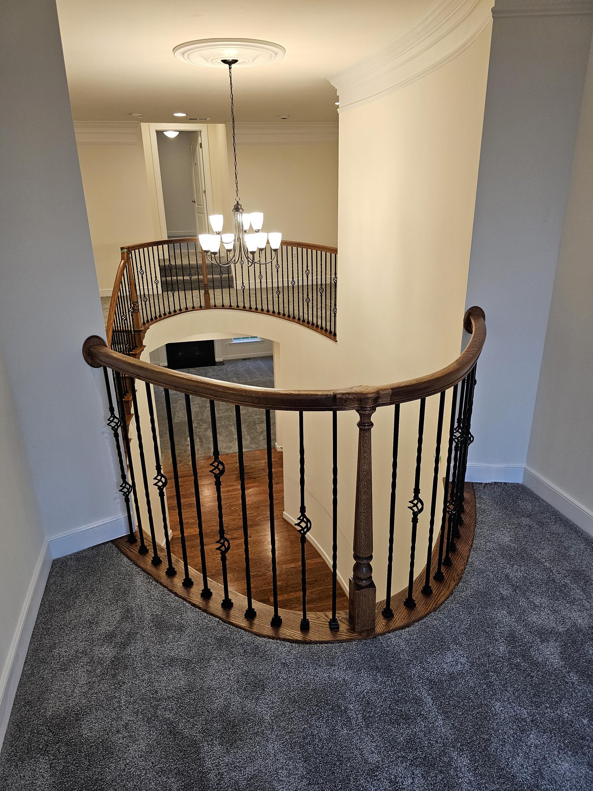 128_Grand Entryway Elliptical Staircase, Nokesville, VA 20181