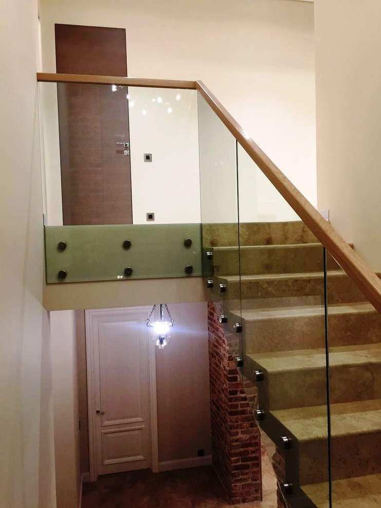 Перила из стекла Маршаг