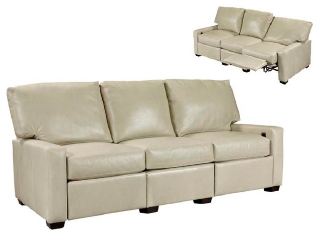 Leather Recliner Sofas Reclining Sofas Transitional Family