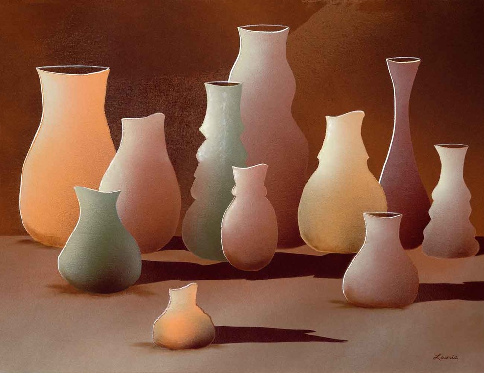 "Pots" by Paul Laoria, Giclee Canvas Wall Art, 20"x26"