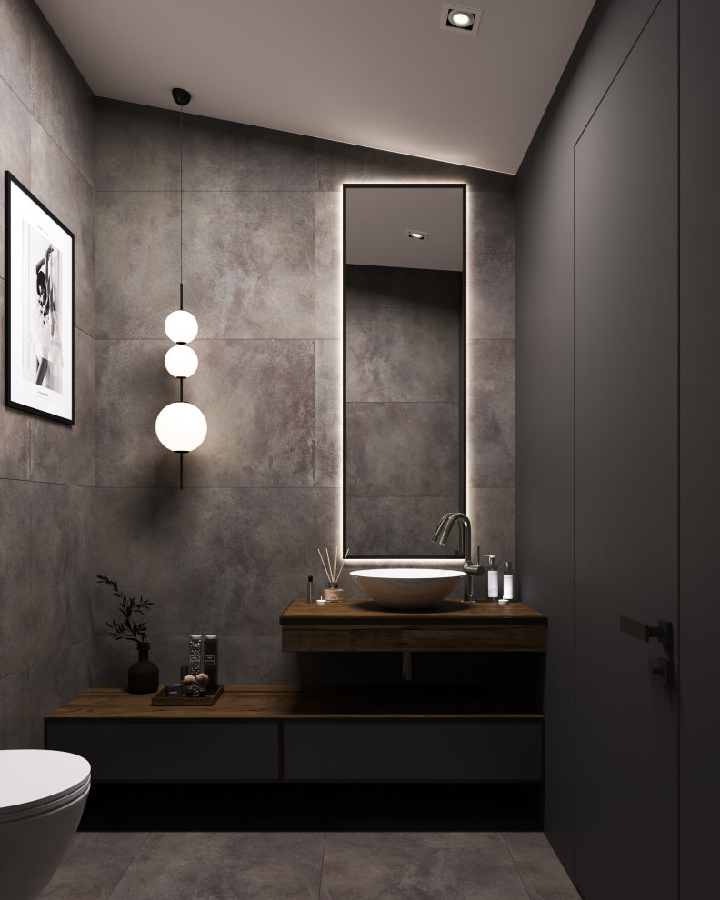 Санузел из проекта "SHADES GREY"