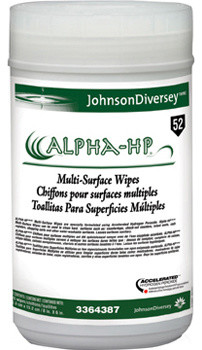 Alpha Hp Multi-Surface Wipes 6 x 225ct
