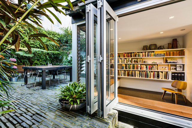Darlinghurst House contemporary-vardagsrum