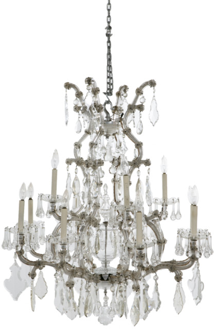 Maria Theresa Glass & Crystal Chandelier