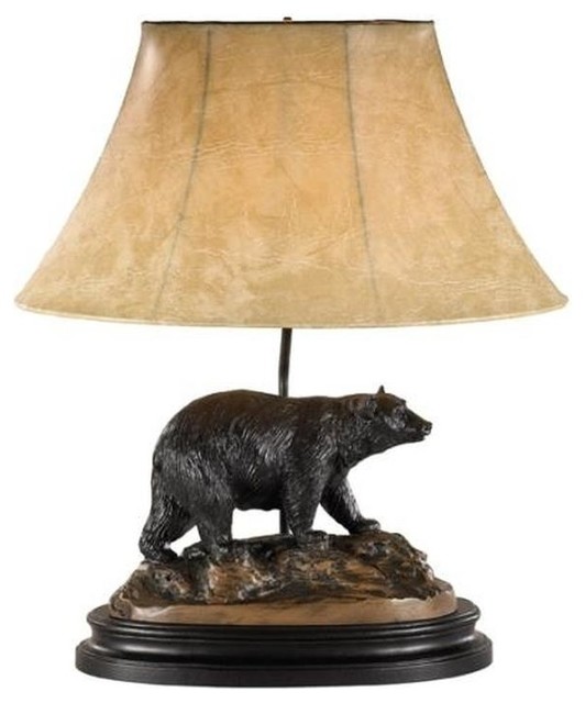 black bear table lamps