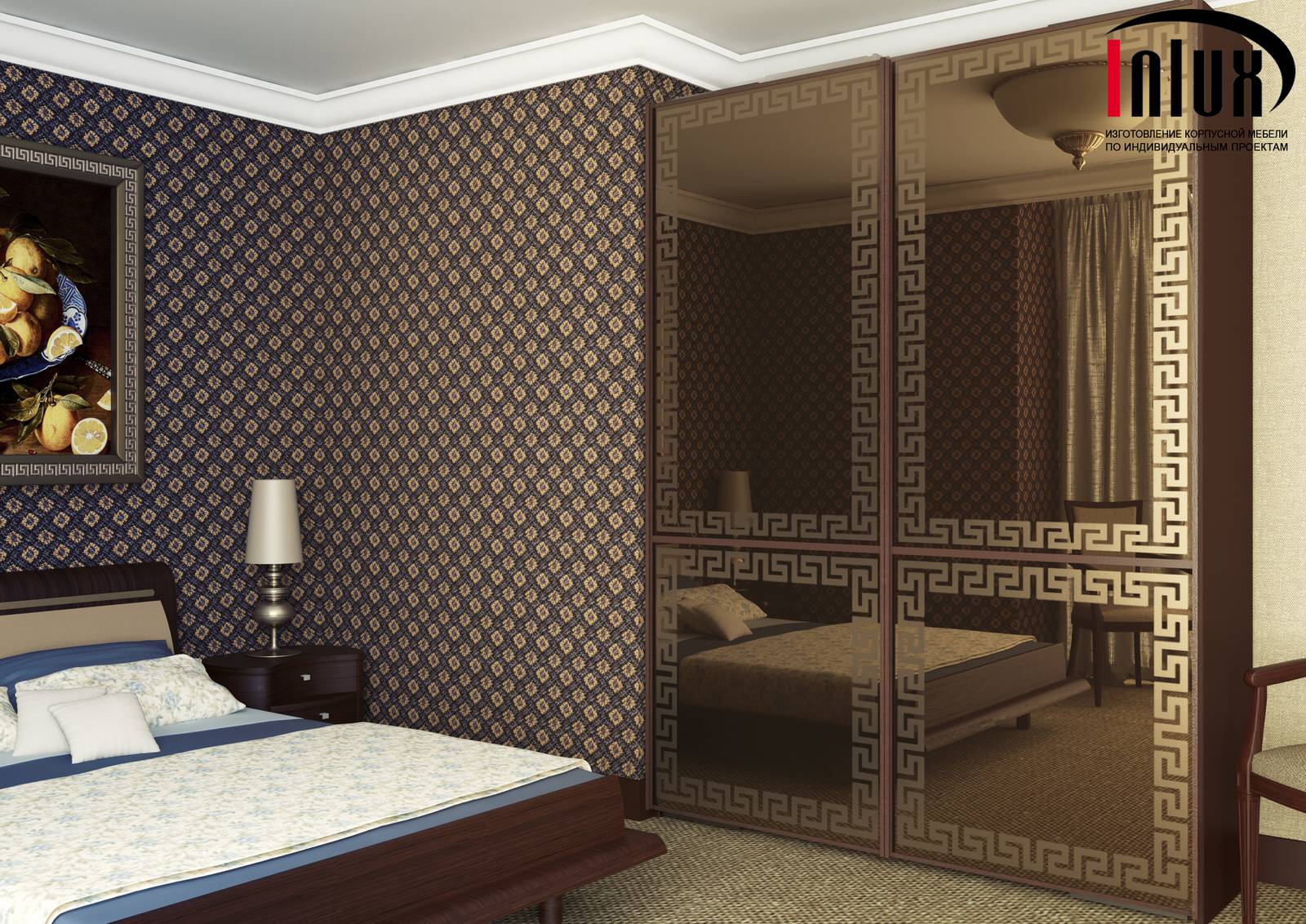 Шкафы с компланарной системой раздвижения дверей