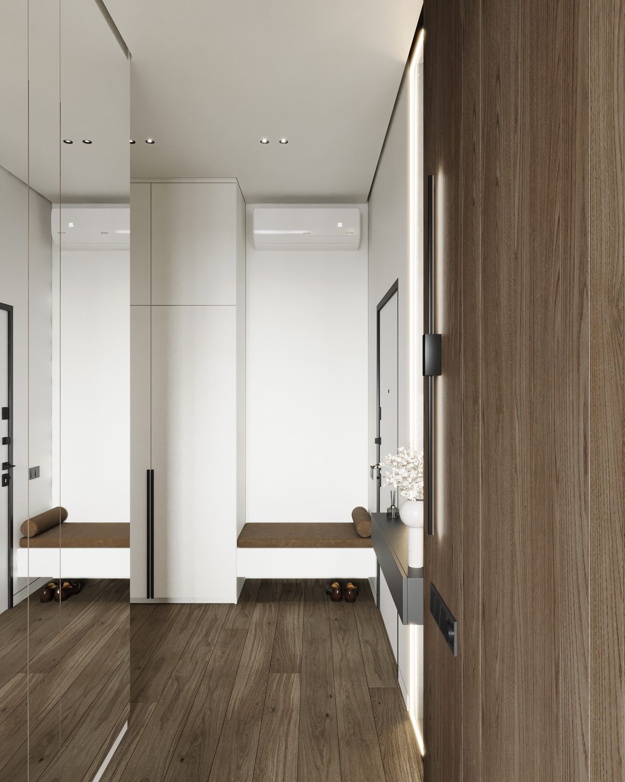 Дизайн интерьера квартиры в ЖК "Притяжение" на Выборгской набережной