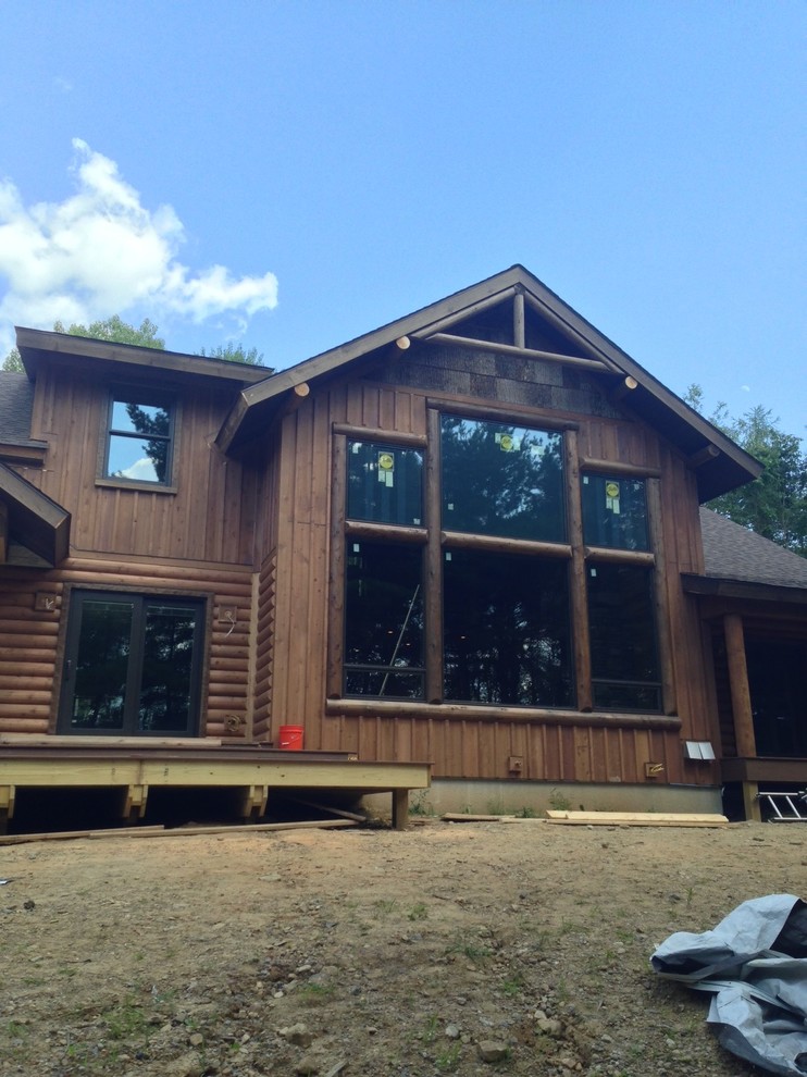 New Construction Log Home