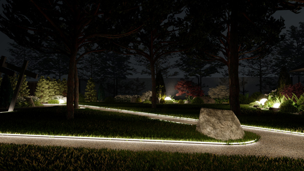 Подсветка дорожек