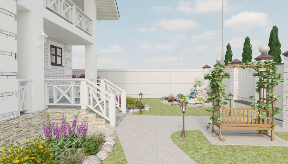 Ландшафт загородного дома